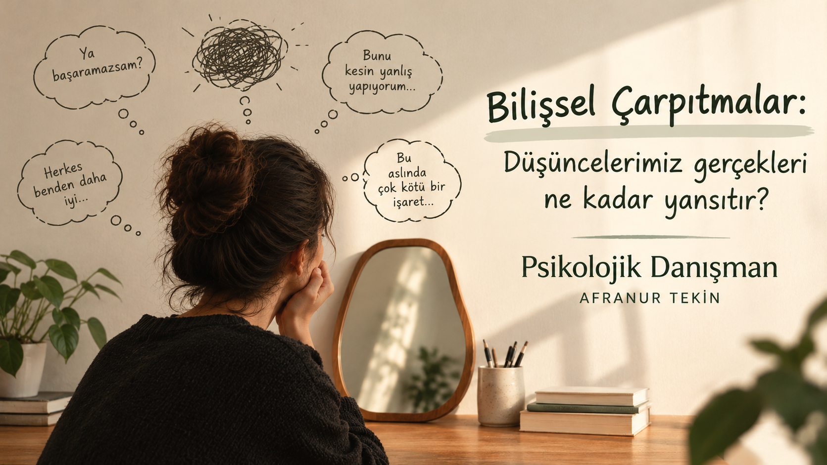 Bilişsel Çarpıtmalar: Düşüncelerimiz Gerçekleri Ne Kadar Yansıtır?