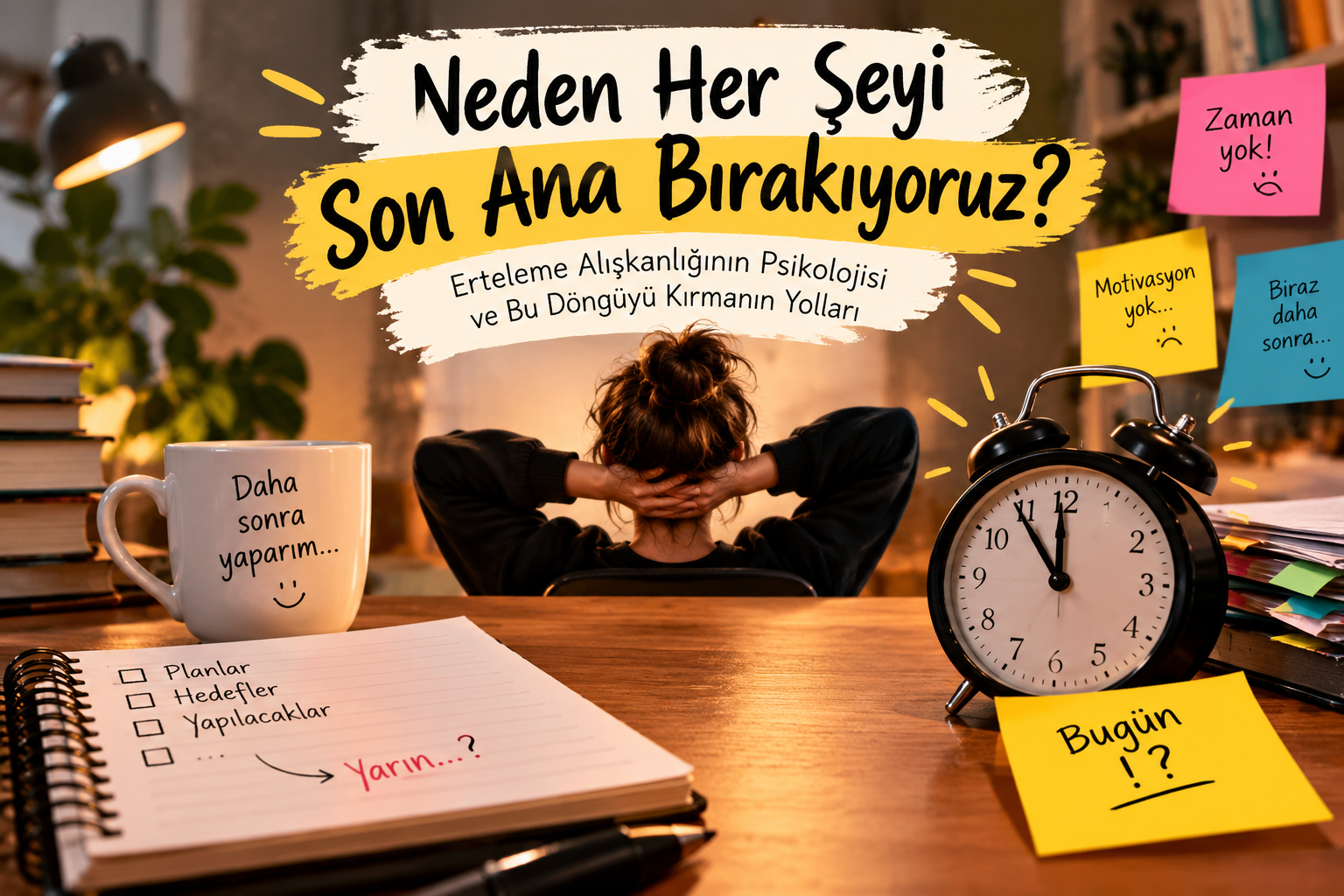 Neden Her Şeyi Son Ana Bırakıyoruz?