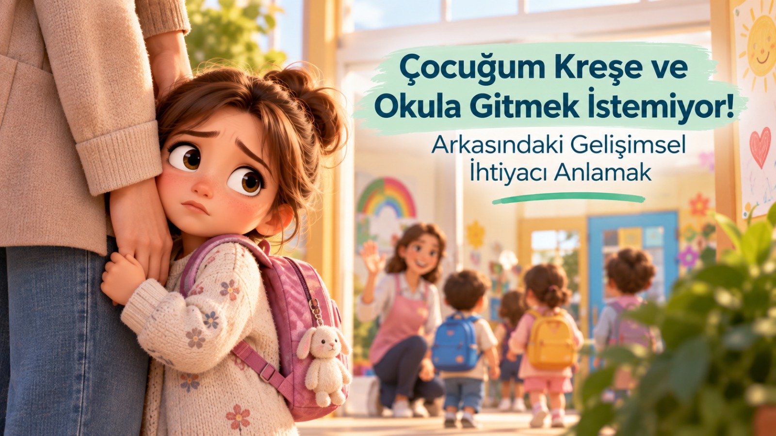 Çocuğum Kreşe ve Okula  Gitmek İstemiyor! — Arkasındaki Gelişimsel İhtiyacı Anlamak
