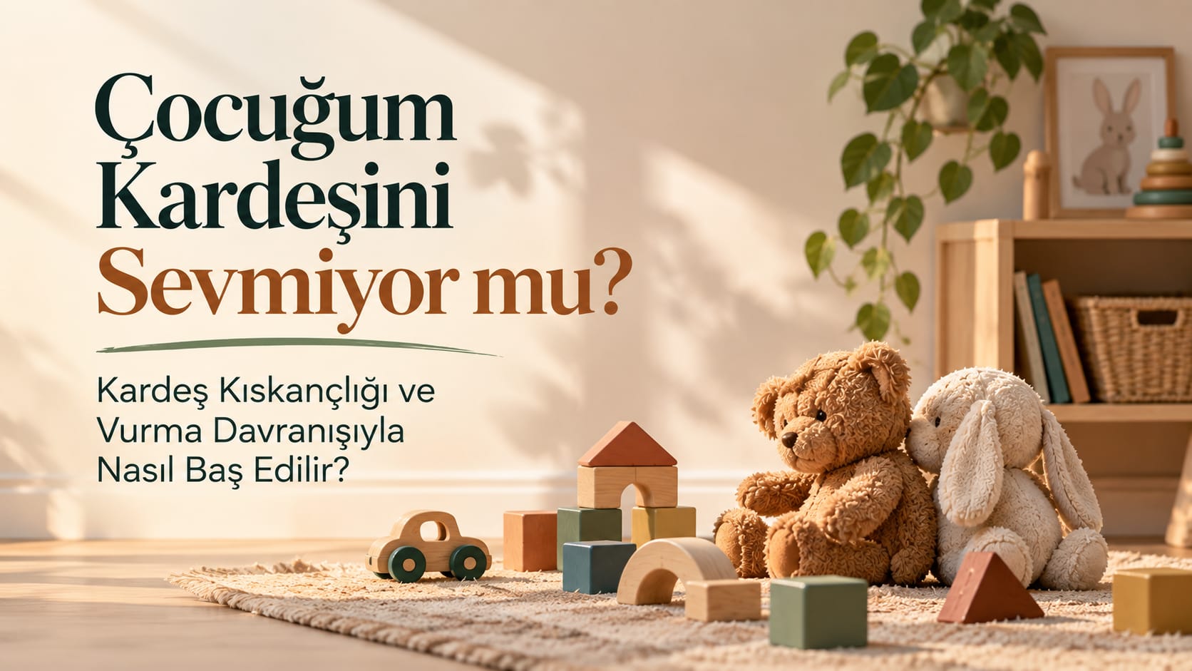 Çocuğum Kardeşini Sevmiyor mu? Kardeş Kıskançlığı ve Vurma Davranışıyla Nasıl Baş Edilir?