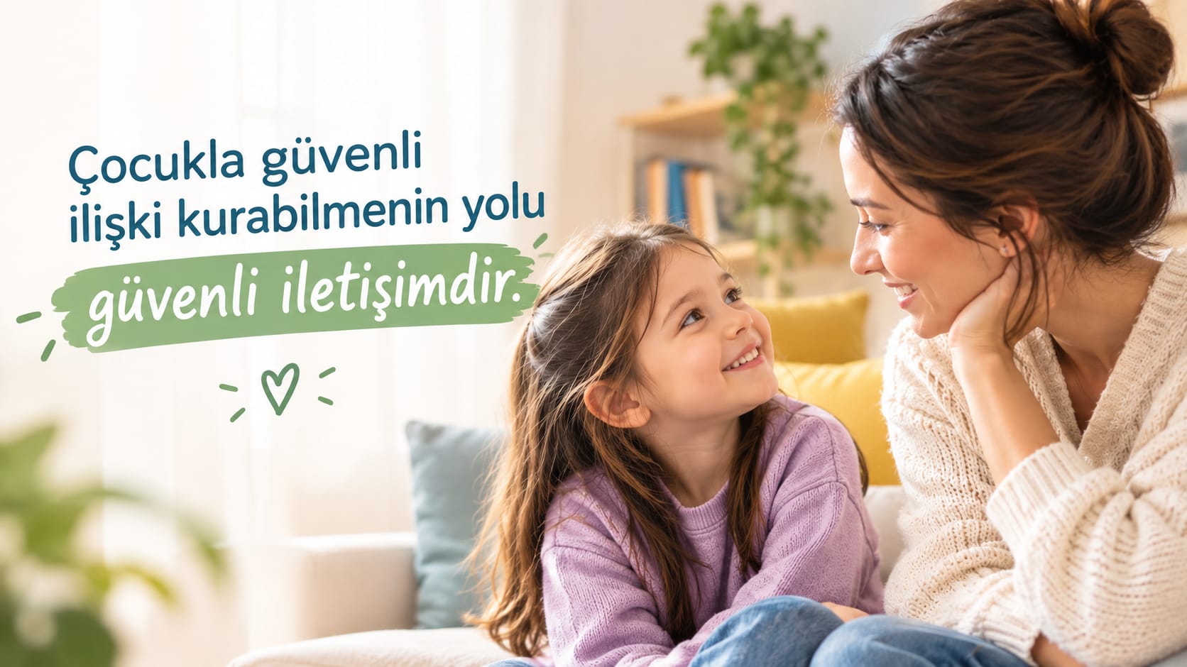 ÇOCUKLA GÜVENLİ İLİŞKİ KURABİLMENİN YOLU GÜVENLİ İLETİŞİMDİR